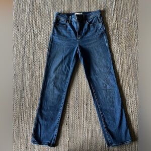 Women’s Madewell stovepipe jeans